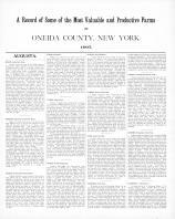 History 001, Oneida County 1907